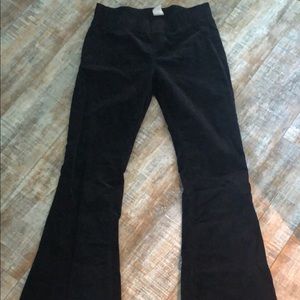 Flare corduroy pants